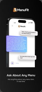 Screenshot 4 MenuFit - Healthy Eating Out