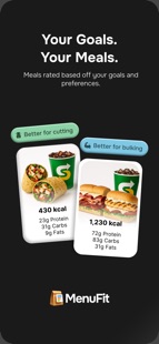 Screenshot 3 MenuFit - Healthy Eating Out