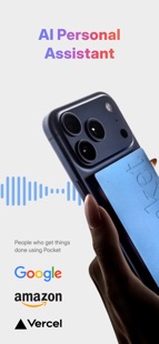 Screenshot 1 Pocket - AI Personal Assistant