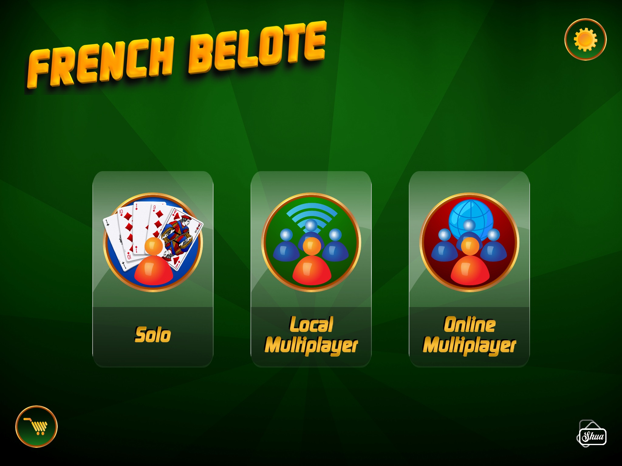 Jeu de Belote SHUA v4 screenshot 2