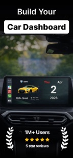 Screenshot 1 myCar: Car Widgets & Dashboard