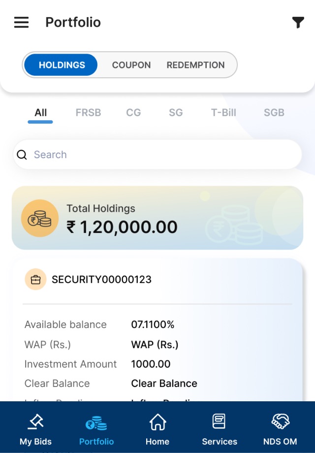 RBI RETAIL DIRECT screenshot 2