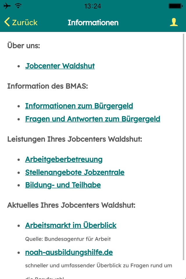 JobCenter Waldshut screenshot 2