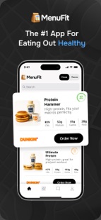 Screenshot 1 MenuFit - Healthy Eating Out