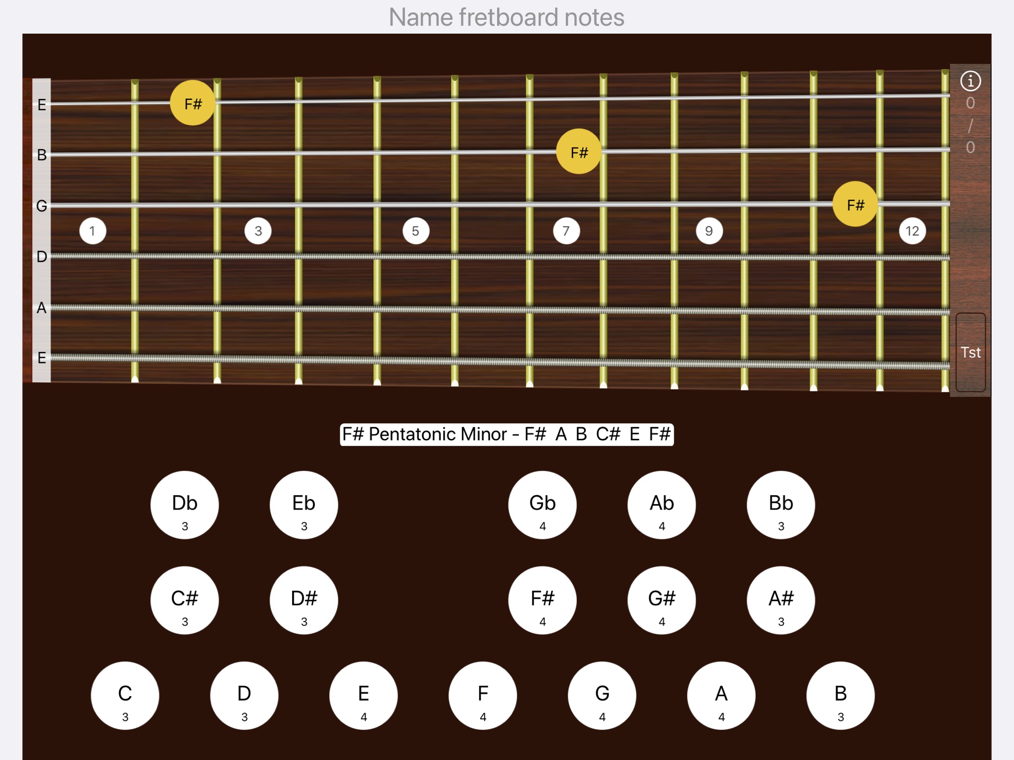 Guitar Sight Reading Trainer screenshot 4