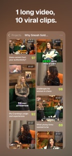 Screenshot 2 OpusClip - AI video clipping