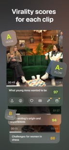 Screenshot 4 OpusClip - AI video clipping