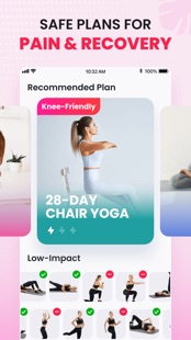 Screenshot 2 ChillFit: Home Workout Planner