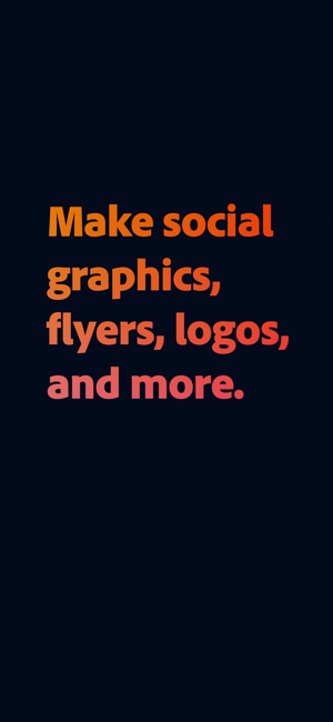 ‎Adobe Express: Graphic Design Screenshot