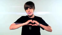 Justin Bieber - Love Me artwork