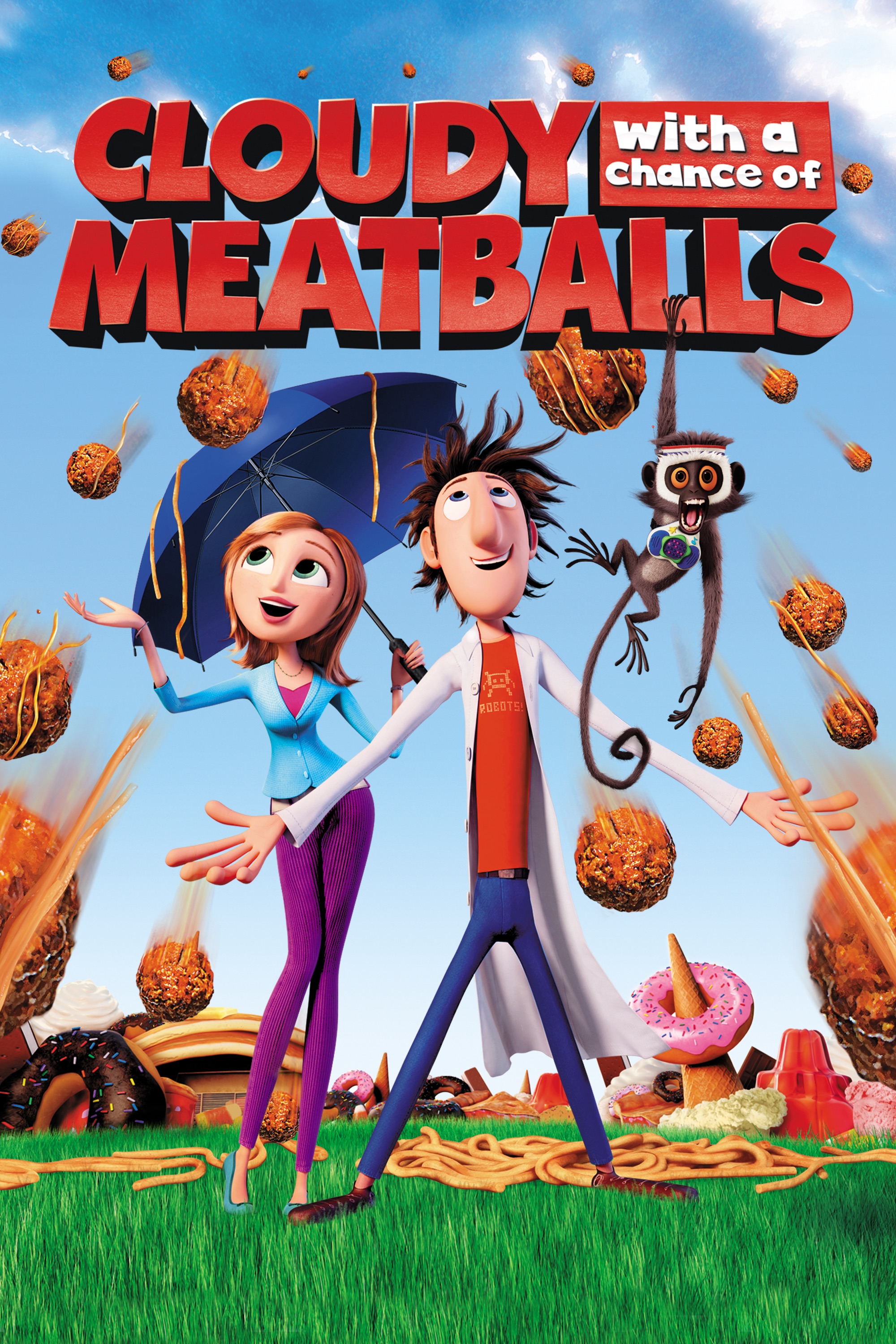 Cloudy With a Chance of Meatballs Poster
