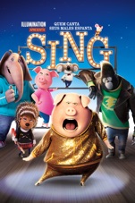 Capa do filme Sing: Quem Canta Seus Males Espanta (Sing)