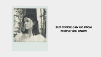 Selena Gomez - People You Know (Official Lyrics) artwork
