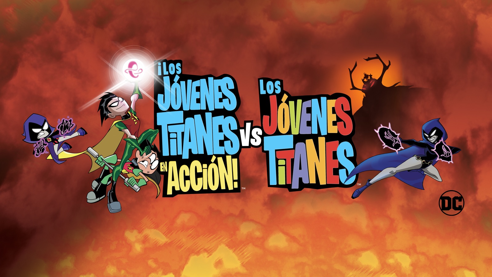 ¡Los jóvenes titanes en acción! vs