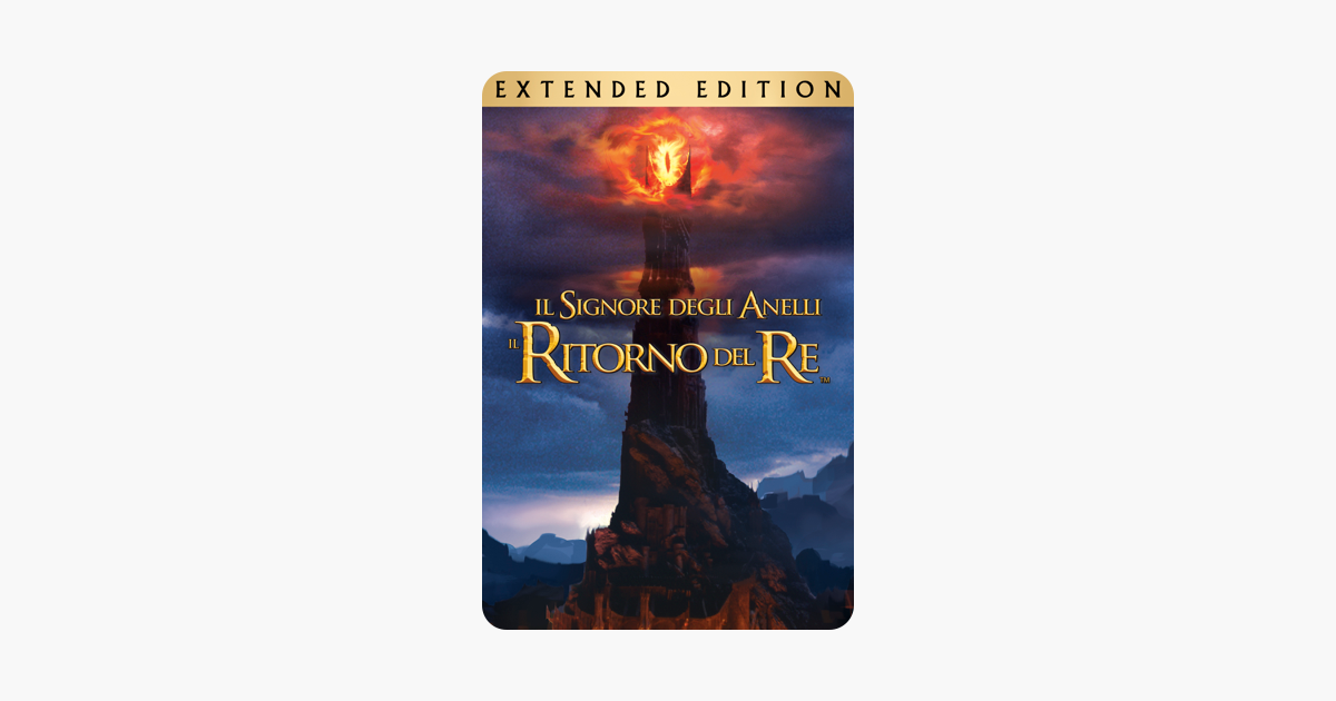 Il Signore Degli Anelli Extended Edition Streaming Ita