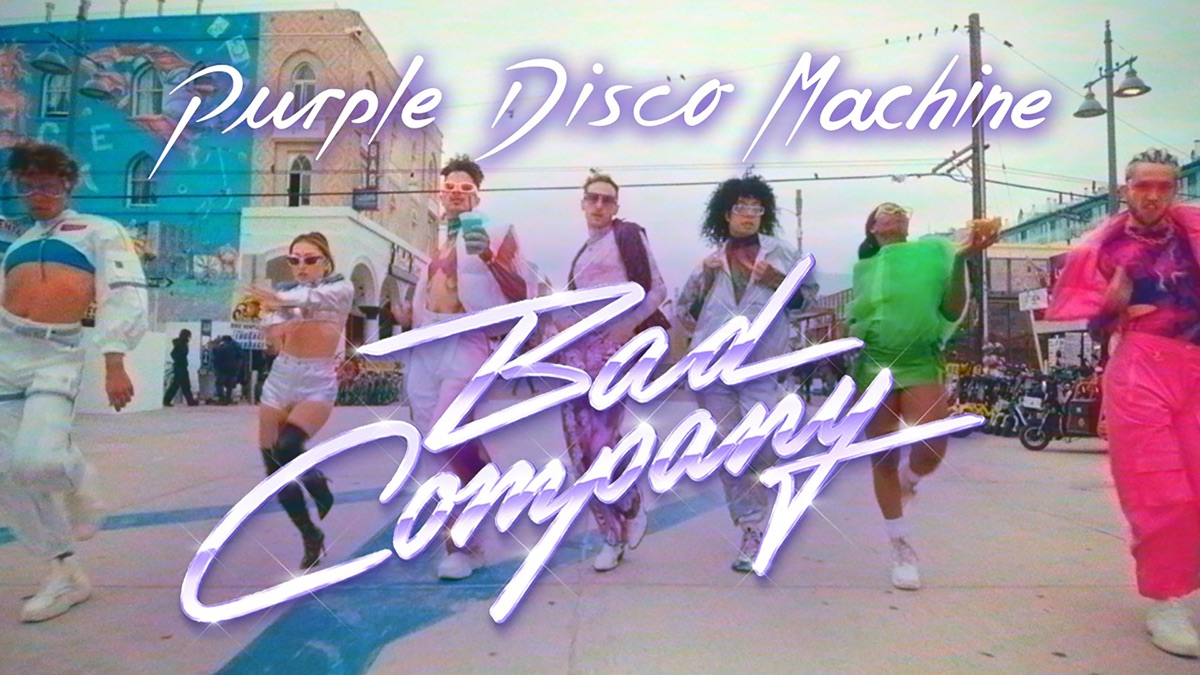 Purple disco machine on my mind