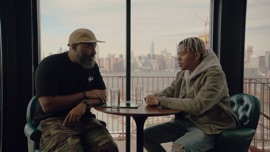 Pt. 1: The From a Birds Eye View Interview Cordae & Ebro Darden Hip-Hop Music Video 2022 New Songs Albums Artists Singles Videos Musicians Remixes Image
