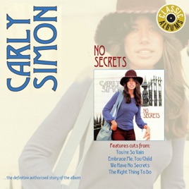 The Making Of Classic Albums Carly Simon No Secrets On Itunes