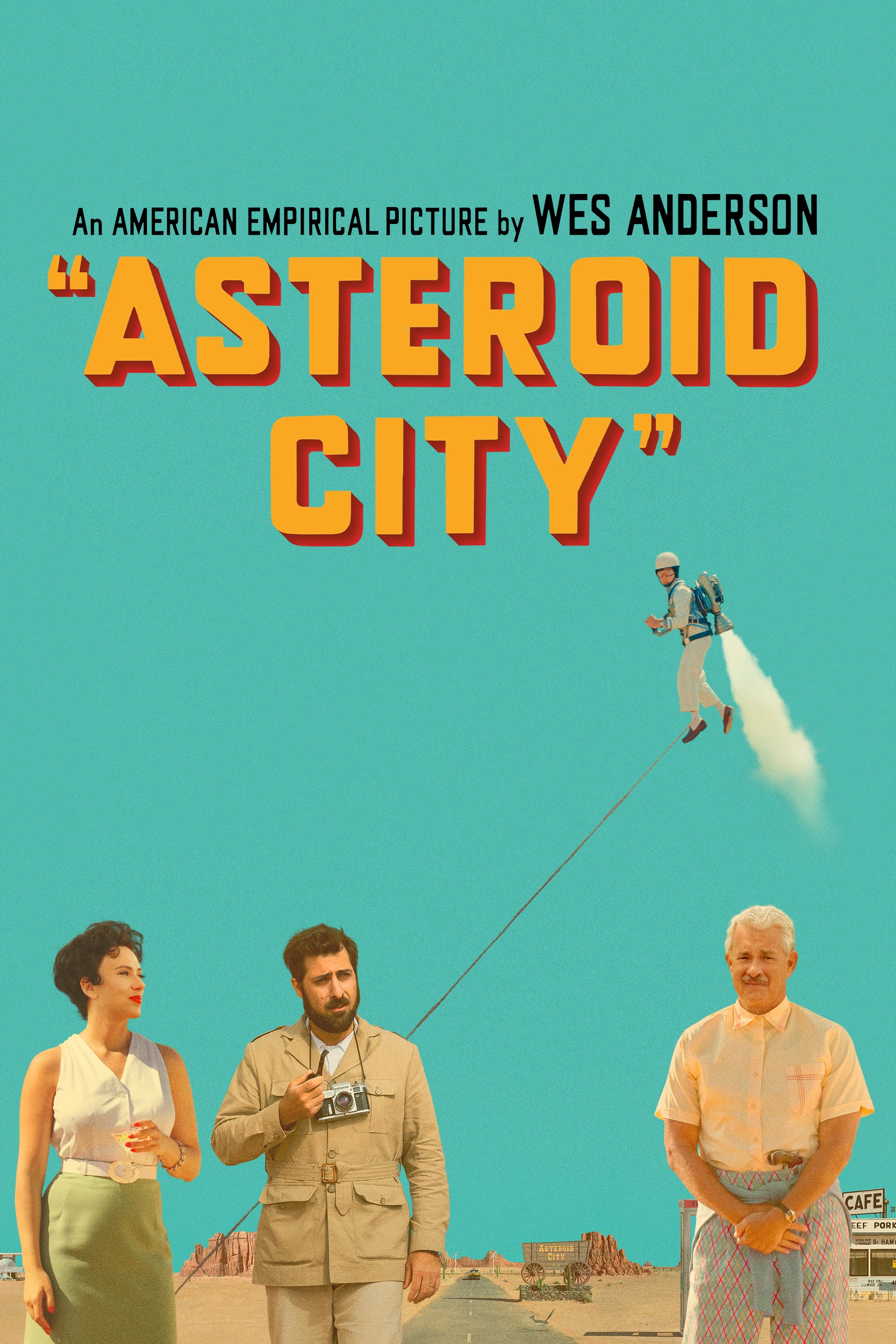 Asteroid City Poster