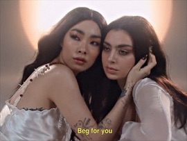 Beg For You (feat. Rina Sawayama) [Lyric Video] Charli XCX Pop Music Video 2022 New Songs Albums Artists Singles Videos Musicians Remixes Image