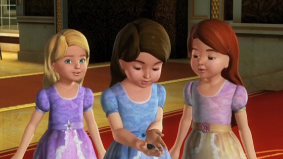 barbie in the 12 dancing princesses cast
