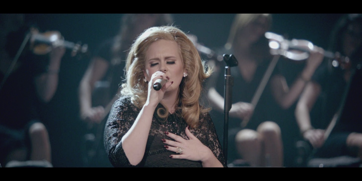 Adele turning. Adele Live at the Royal Albert Hall.