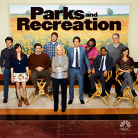 Parks and Recreation - Leslie vs. April artwork