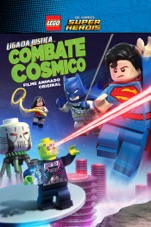Capa do filme Lego DC - Liga Da Justiça Combate Cósmico