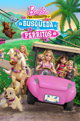 barbie con sus cachorros