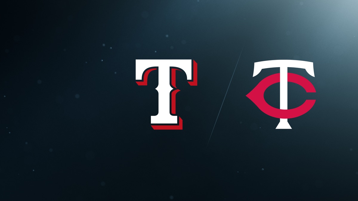 Texas Rangers at Minnesota Twins Watch Live Apple TV
