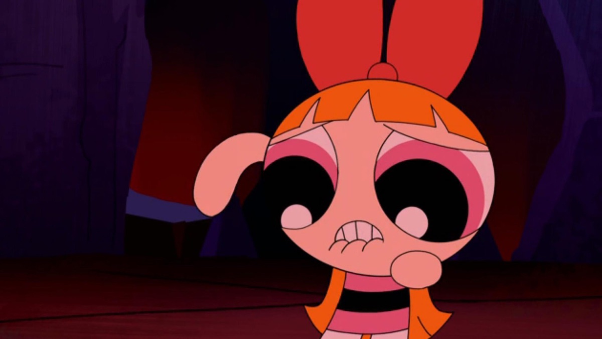 powerpuff girls blossom crying