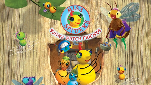 miss spider's sunny patch friends plush