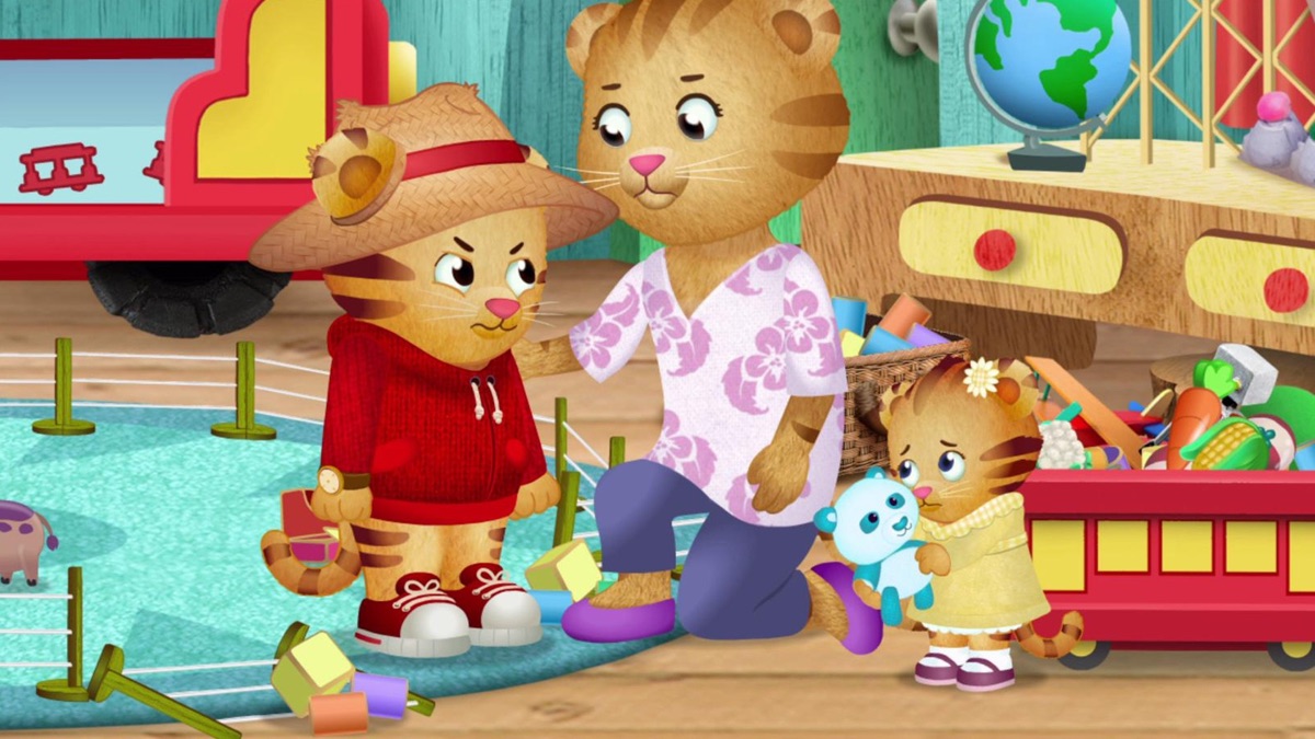 Circle Time Squabble / It's Not Okay to Hurt Someone - Daniel Tiger's ...