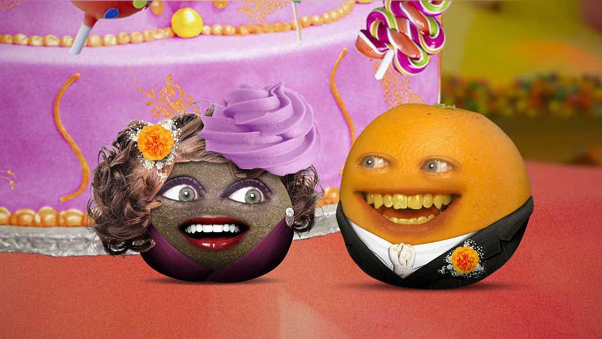 annoying orange and marshmallow